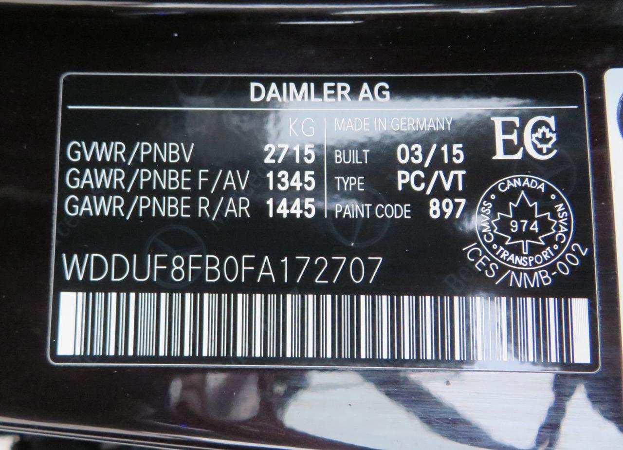 2015 Mercedes-Benz S-Class 4dr Sdn S 550 4MATIC SWB Photo