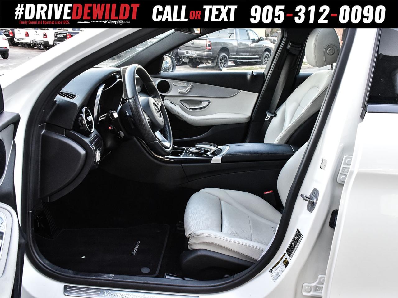 2017 Mercedes-Benz C-Class C300   4MATIC   HEATED LEATHER SEATS Photo