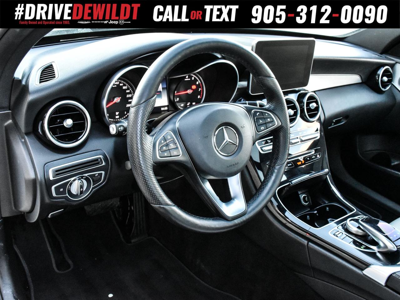 2017 Mercedes-Benz C-Class C300   4MATIC   HEATED LEATHER SEATS Photo