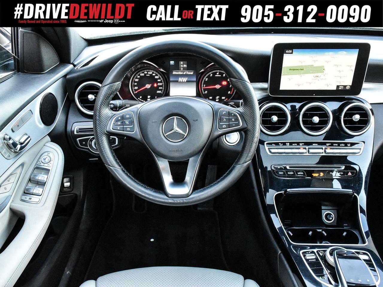 2017 Mercedes-Benz C-Class C300   4MATIC   HEATED LEATHER SEATS Photo