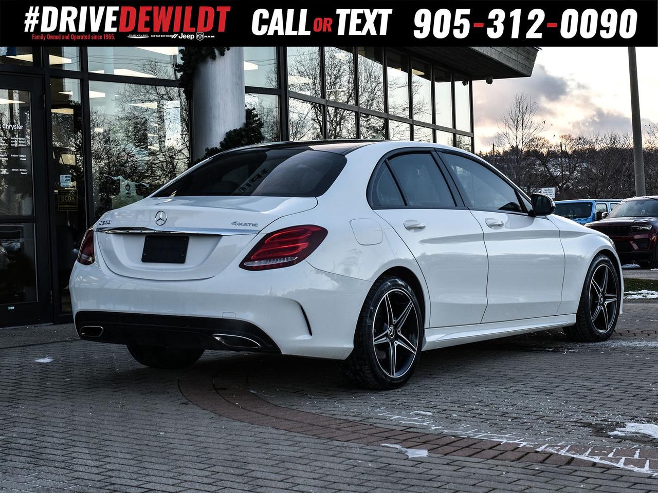 2017 Mercedes-Benz C-Class C300   4MATIC   HEATED LEATHER SEATS Photo