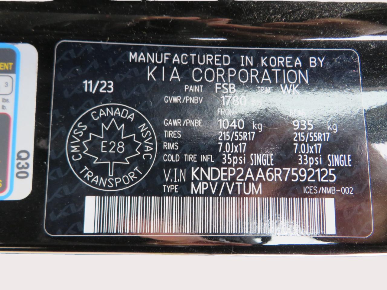 2024 Kia Seltos LX FWD Photo