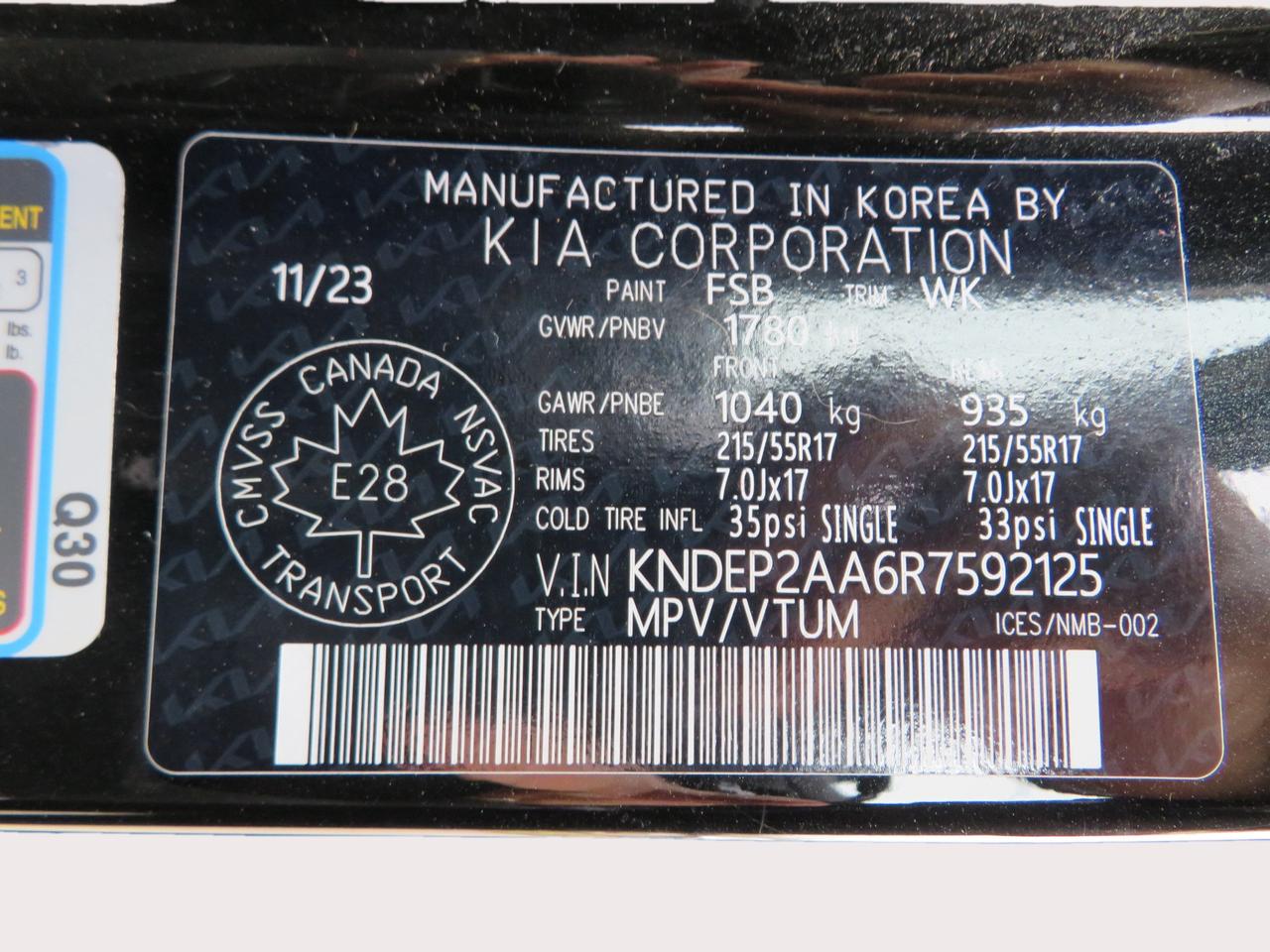 2024 Kia Seltos LX FWD Photo