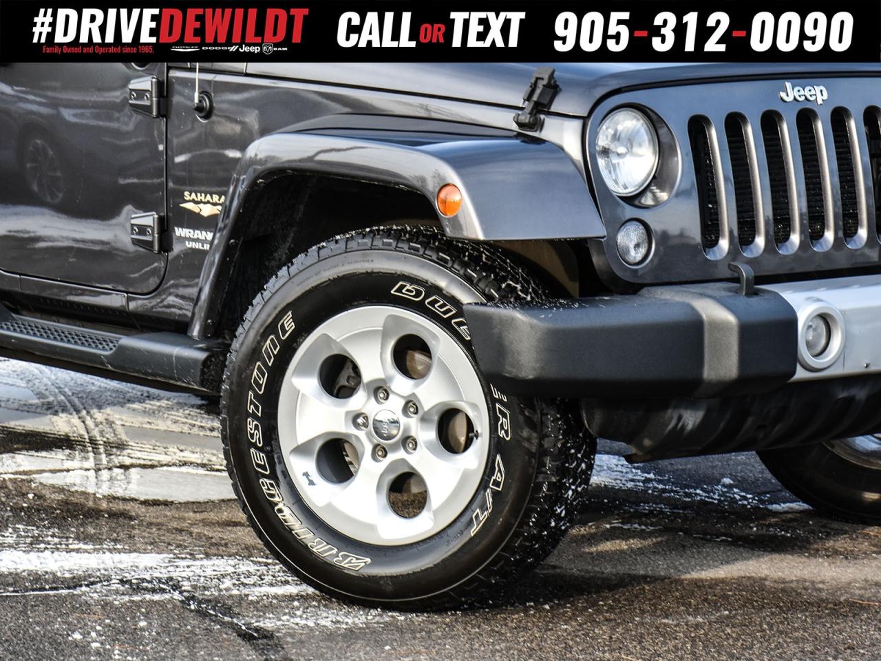 2014 Jeep WRANGLER UNLIMITED SAHARA   REMOTE START   ONE OWNER Photo