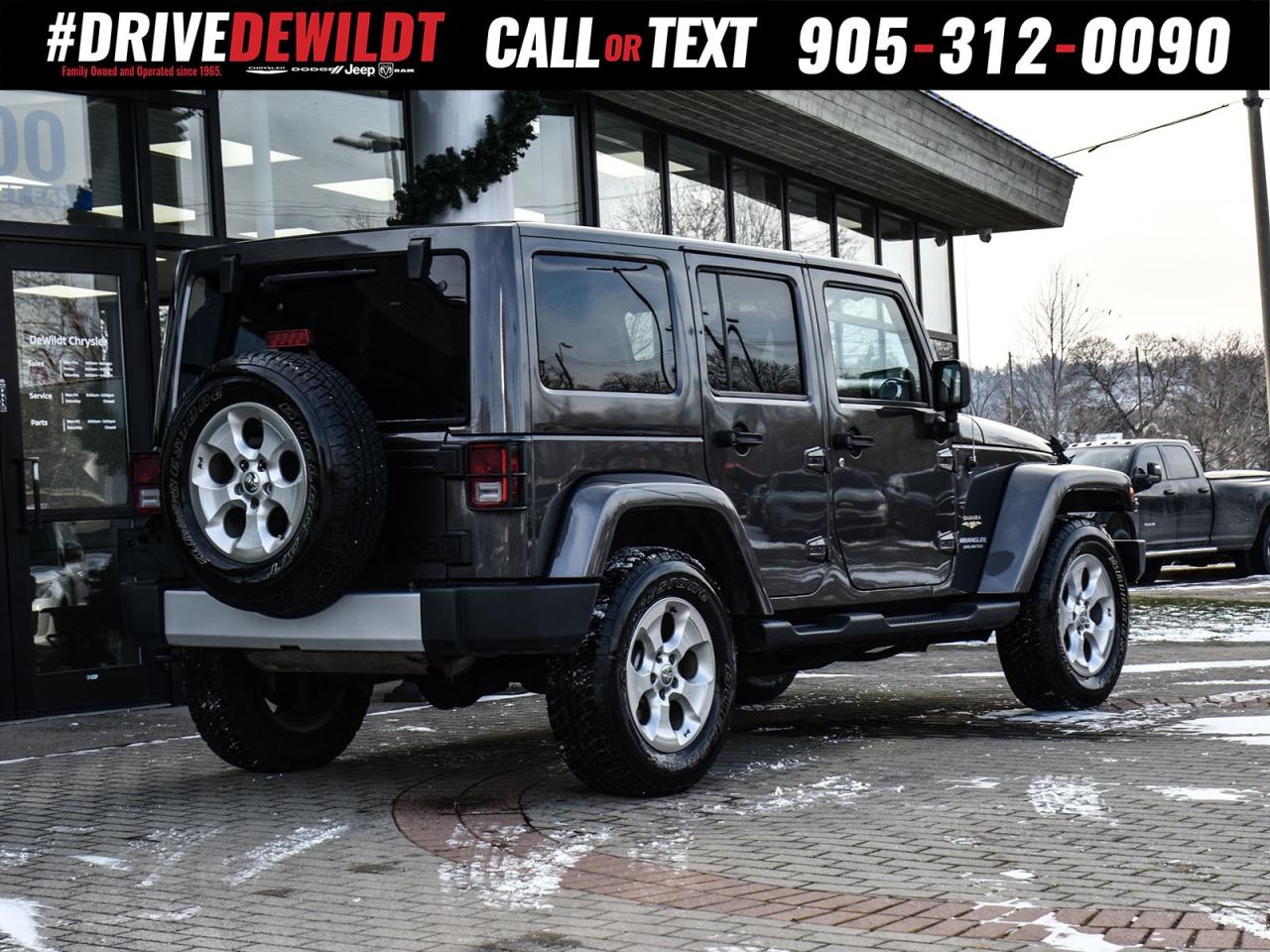 2014 Jeep WRANGLER UNLIMITED SAHARA   REMOTE START   ONE OWNER Photo