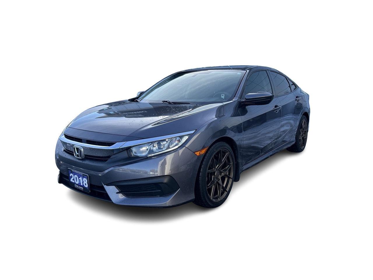 2018 Honda Civic Sedan LX Heated Seats Alloy Wheels Climate Control Photo4