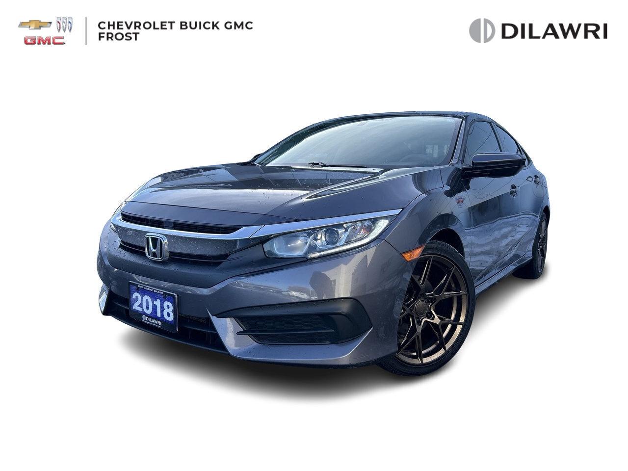 2018 Honda Civic Sedan LX Heated Seats Alloy Wheels Climate Control Photo0