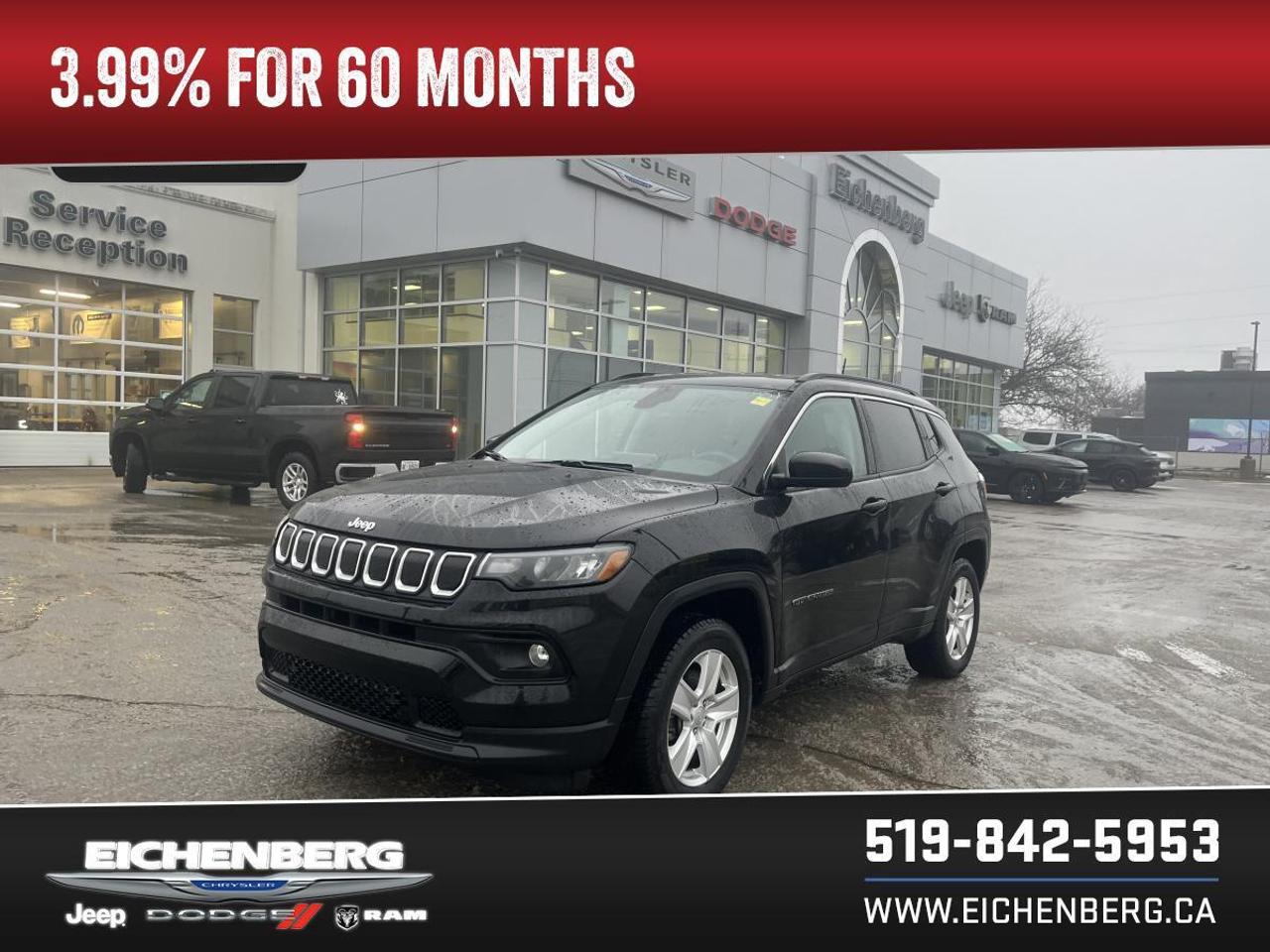 2022 Jeep Compass North 4x4 @ 3.99% for 60 mo Photo