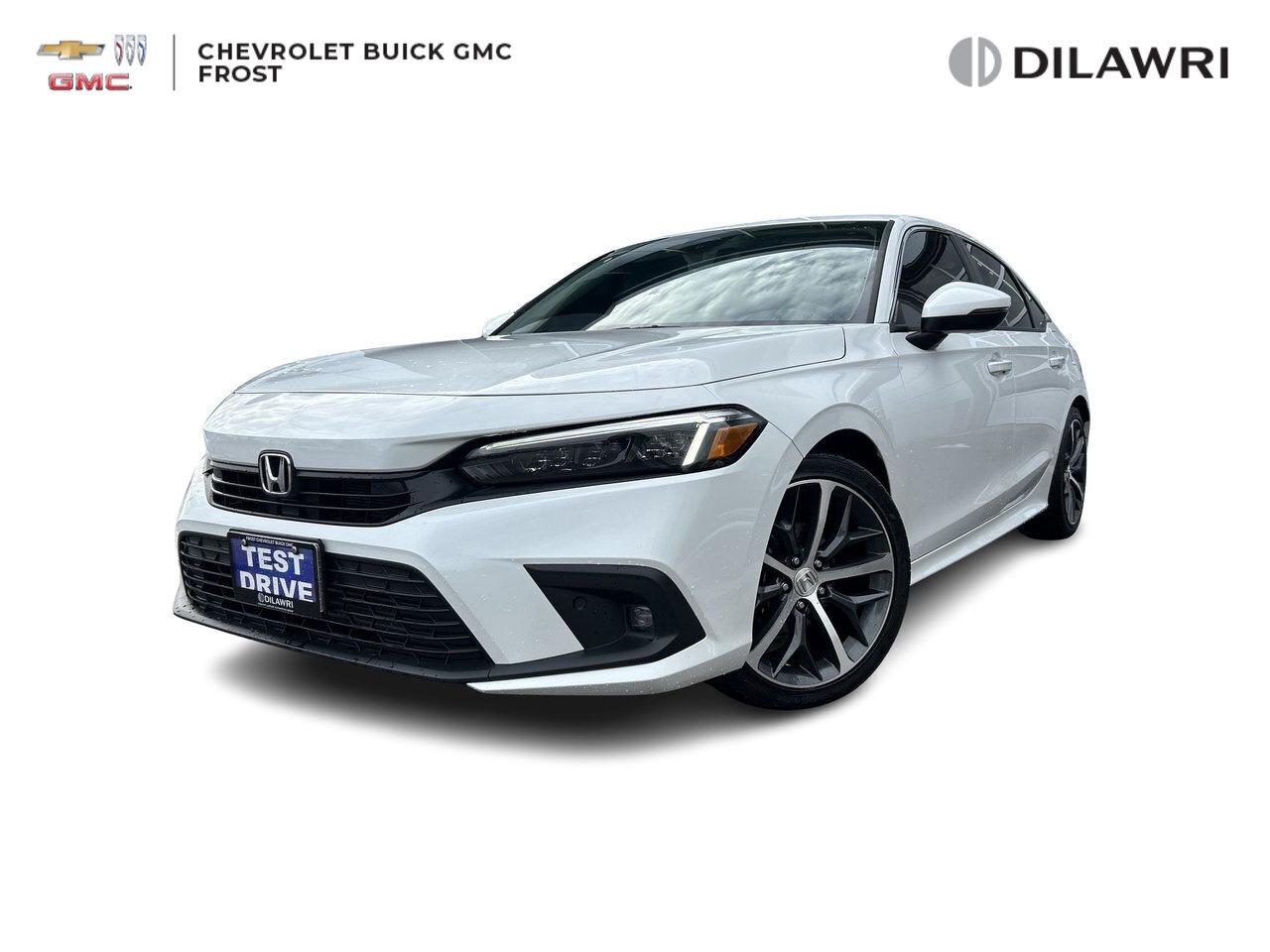 2022 Honda Civic Sedan Touring 1-Owner Clean CarFax Adaptive Cruise Blind Photo0