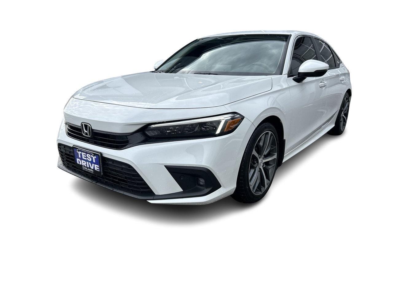 2022 Honda Civic Sedan Touring 1-Owner Clean CarFax Adaptive Cruise Blind Photo4