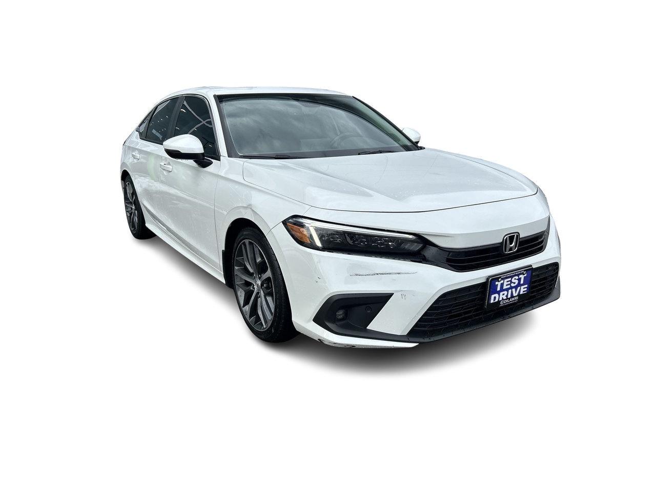 2022 Honda Civic Sedan Touring 1-Owner Clean CarFax Adaptive Cruise Blind Photo2