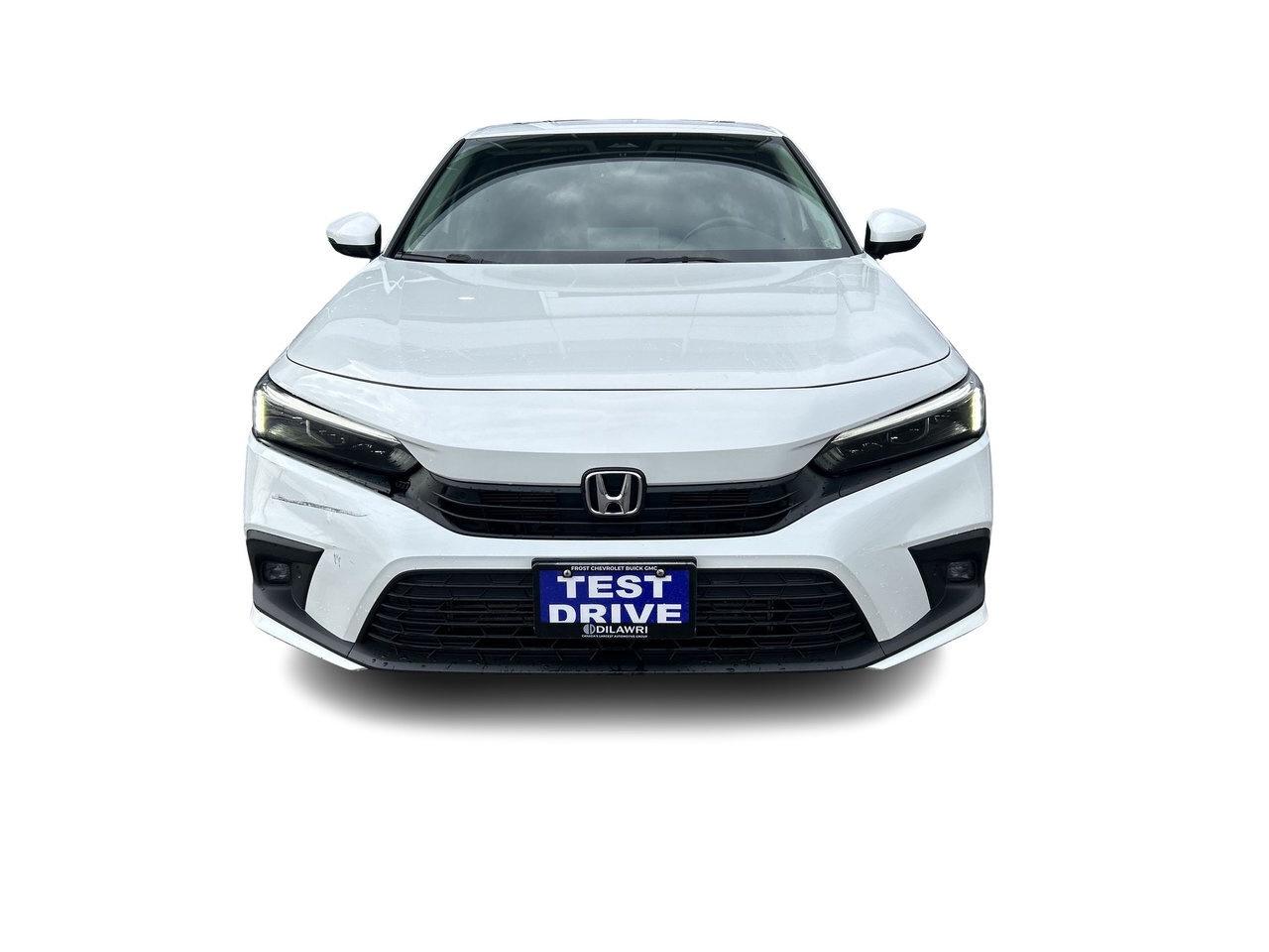 2022 Honda Civic Sedan Touring 1-Owner Clean CarFax Adaptive Cruise Blind Photo3