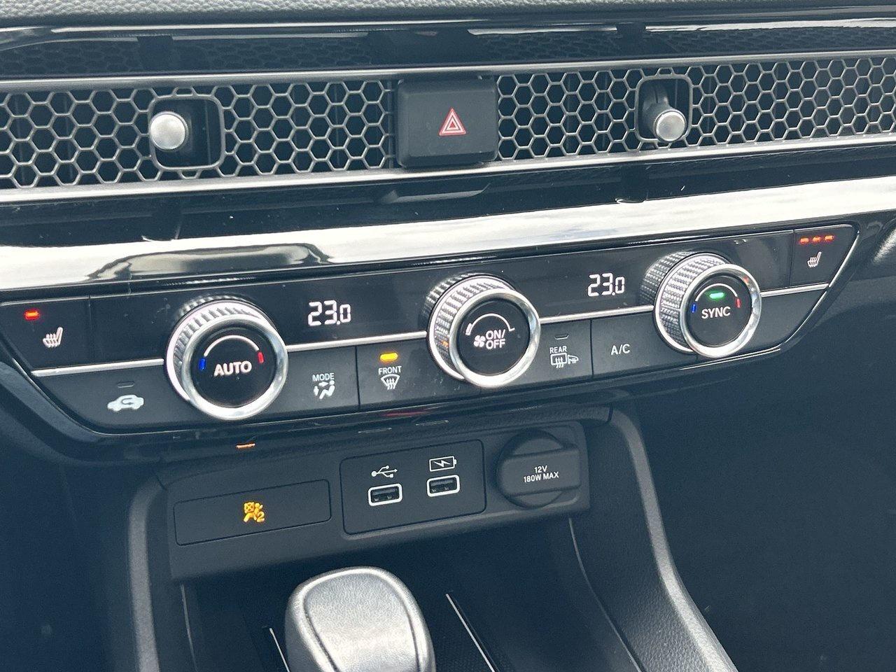 2022 Honda Civic Sedan Touring 1-Owner Clean CarFax Adaptive Cruise Blind Photo