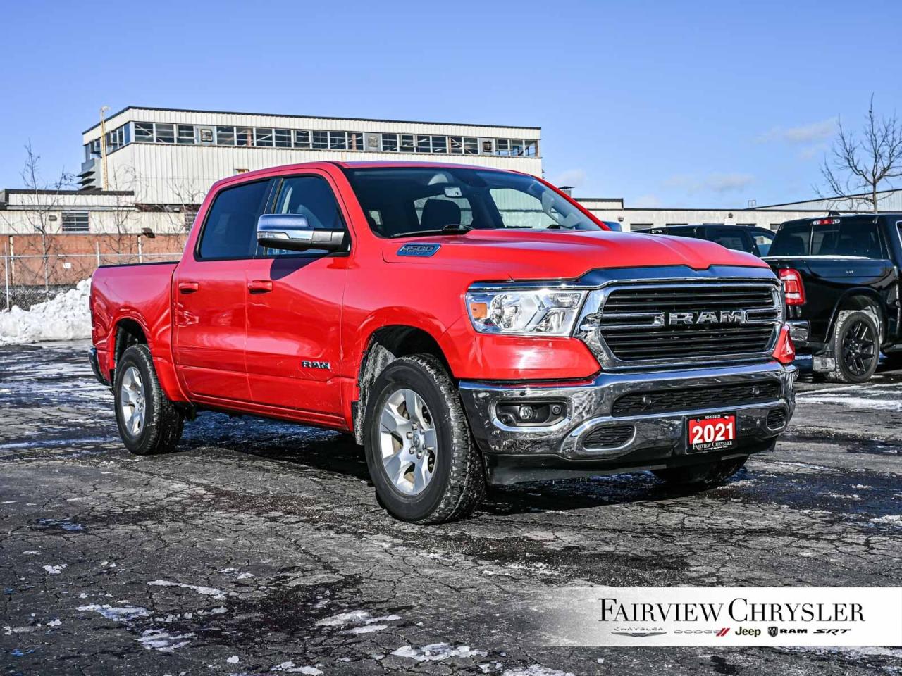 2021 RAM 1500 Big Horn CARPLAY   8.4 TOUCHSCREEN   SPRAY IN LINE Photo