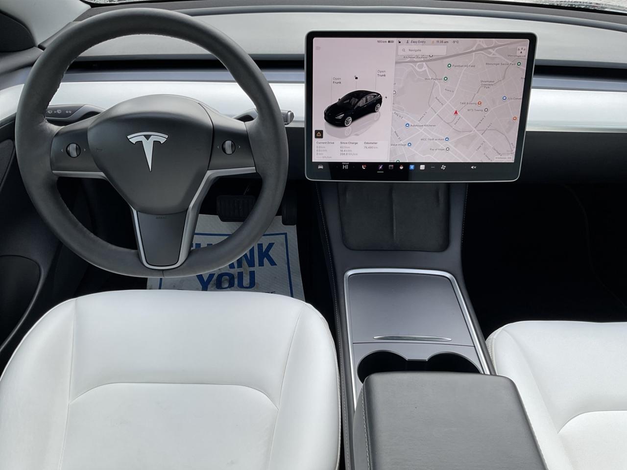 2022 Tesla Model 3 Long Range - WHITE LEATHER! NAV! CAMERAS! Photo