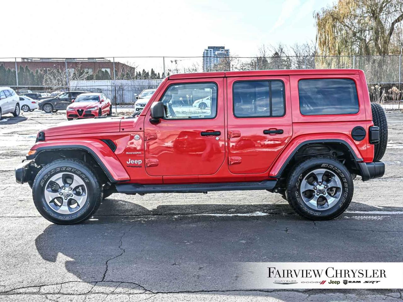 2021 Jeep WRANGLER UNLIMITED Sahara LEATHER   HEATED SEATS   NAV   ALPINE   ADA Photo