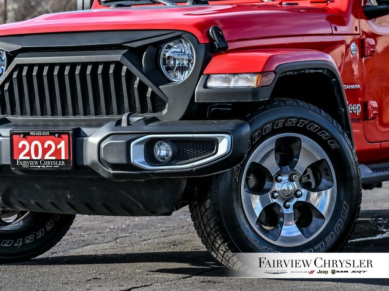 2021 Jeep WRANGLER UNLIMITED Sahara LEATHER   HEATED SEATS   NAV   ALPINE   ADA Photo