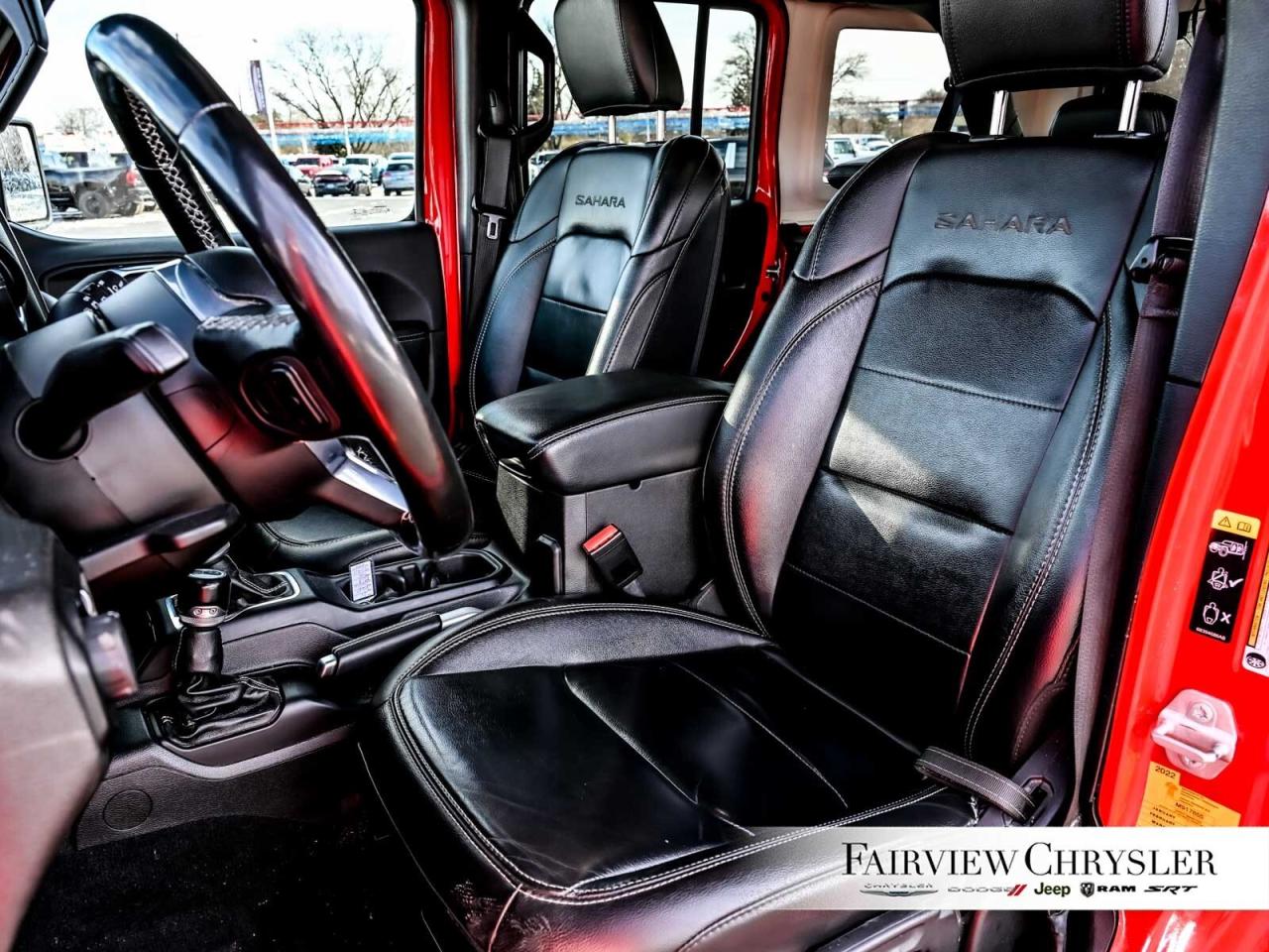 2021 Jeep WRANGLER UNLIMITED Sahara LEATHER   HEATED SEATS   NAV   ALPINE   ADA Photo