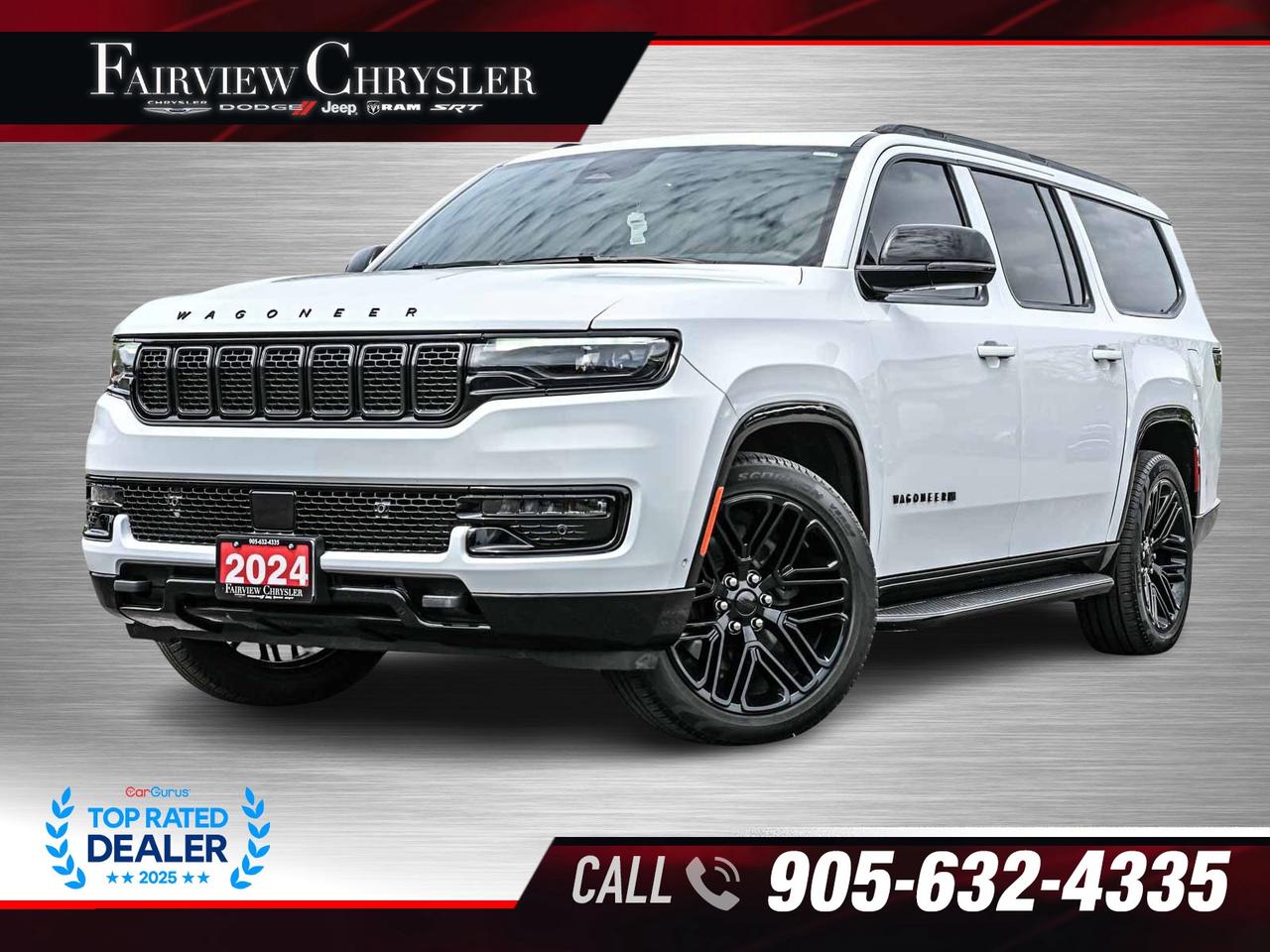 2024 Jeep Wagoneer L Series II Carbide   HEAVY DUTY TOW   THREE PANEL R Photo