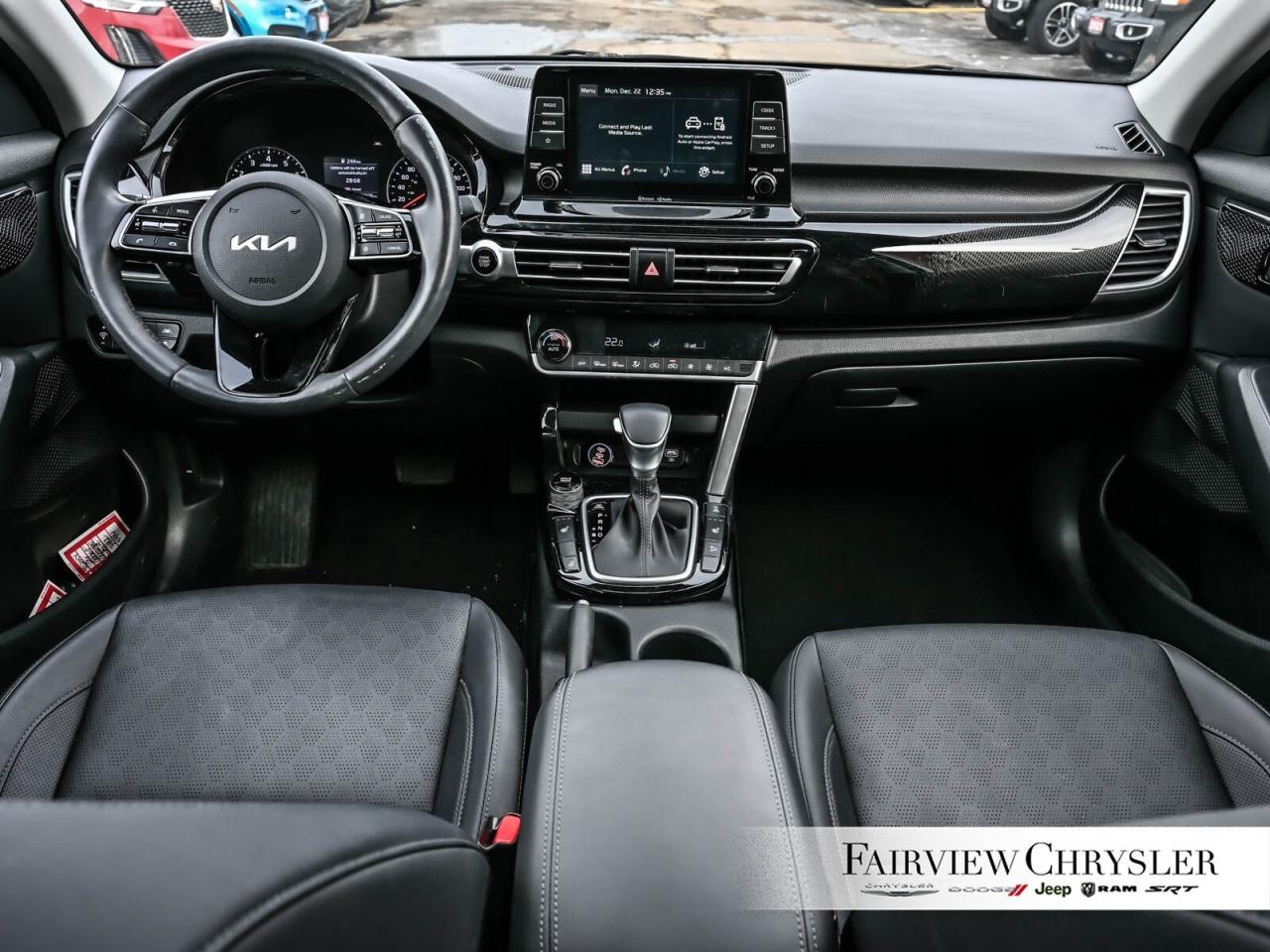 2022 Kia Seltos EX SUNROOF   LEATHER   CARPLAY   HEATED SEATS Photo