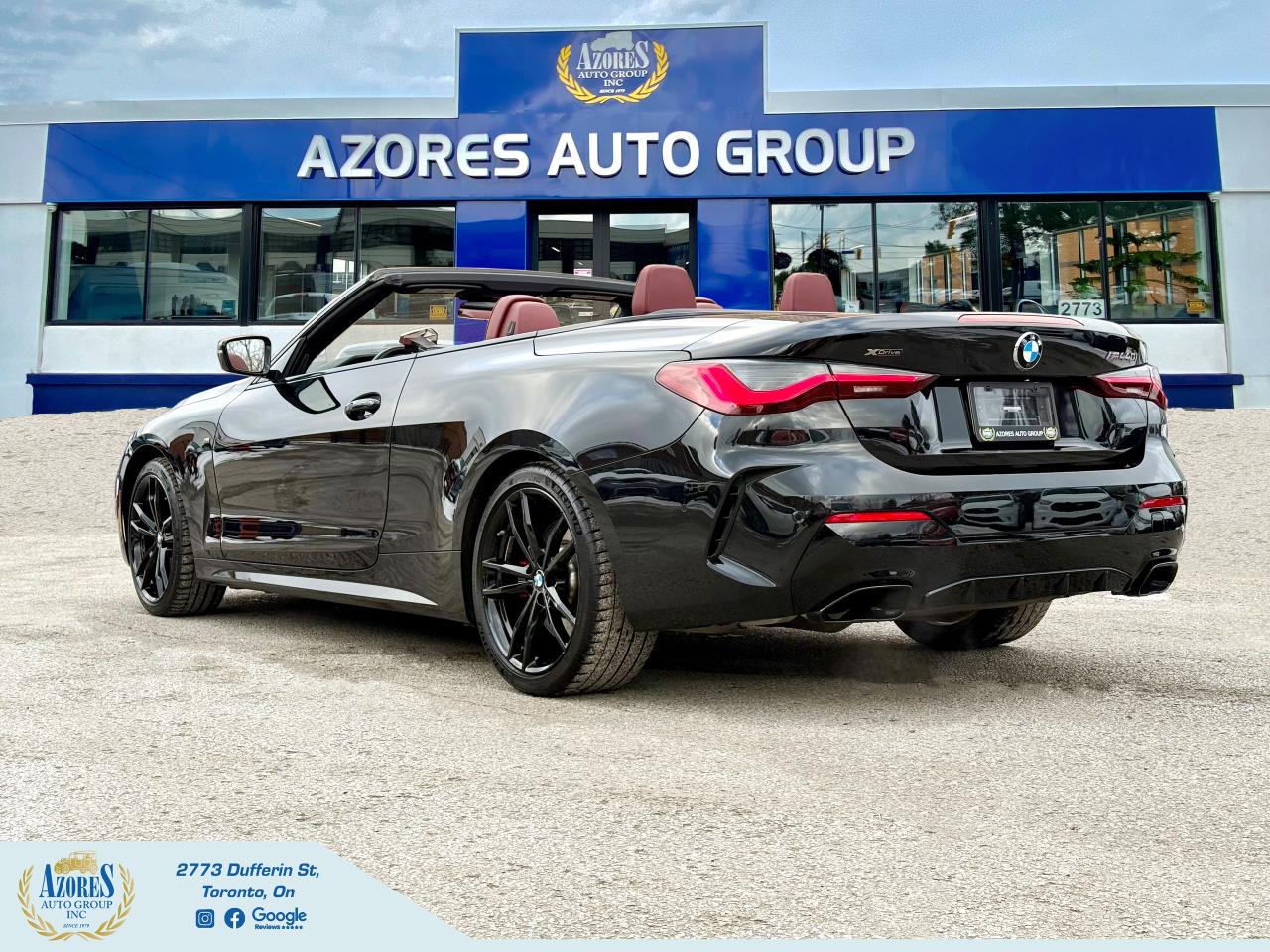 2022 BMW 4 Series M440i xDriveConvertible Loaded Warranty Only22KM Photo2