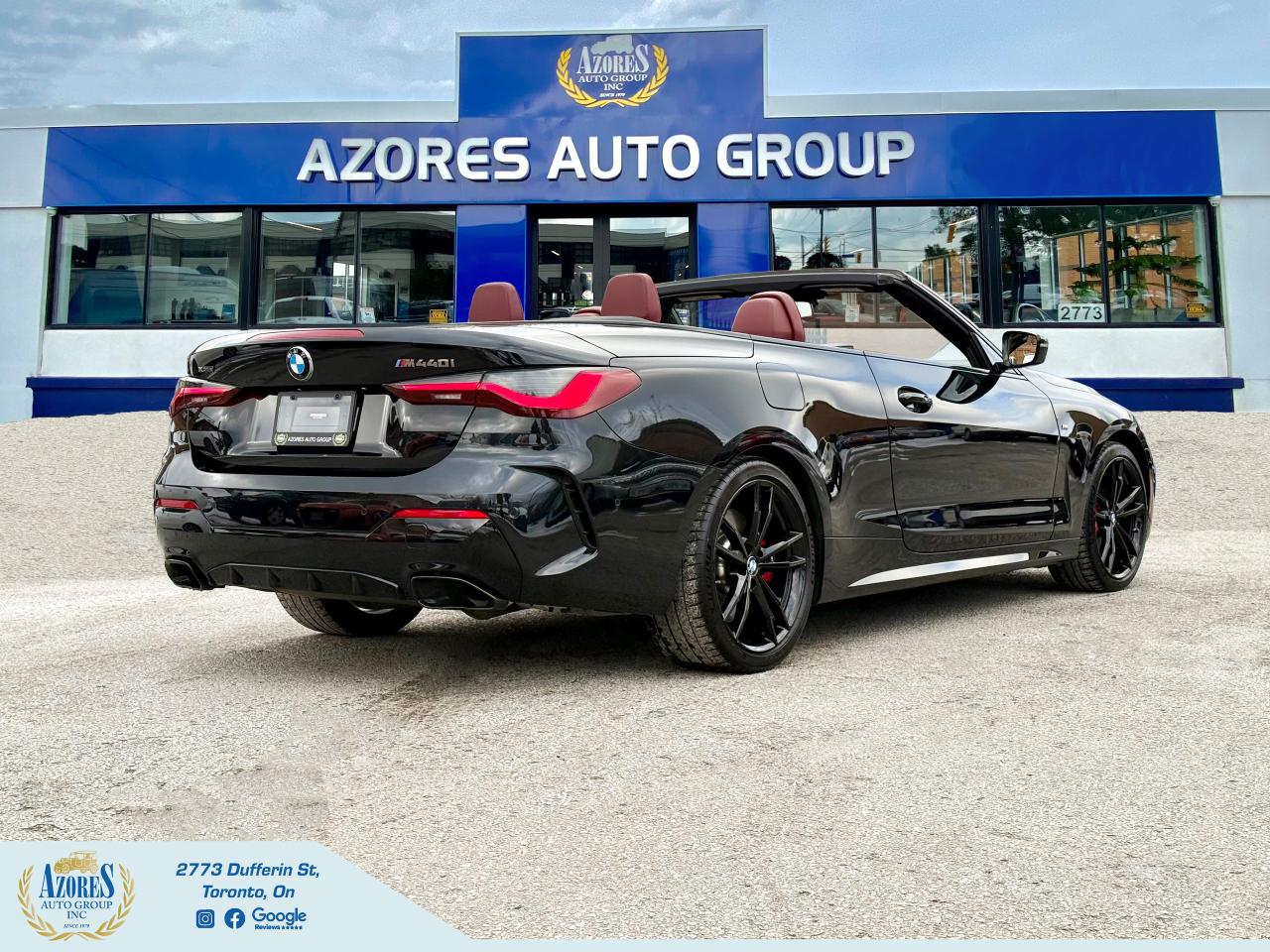 2022 BMW 4 Series M440i xDriveConvertible Loaded Warranty Only22KM Photo3