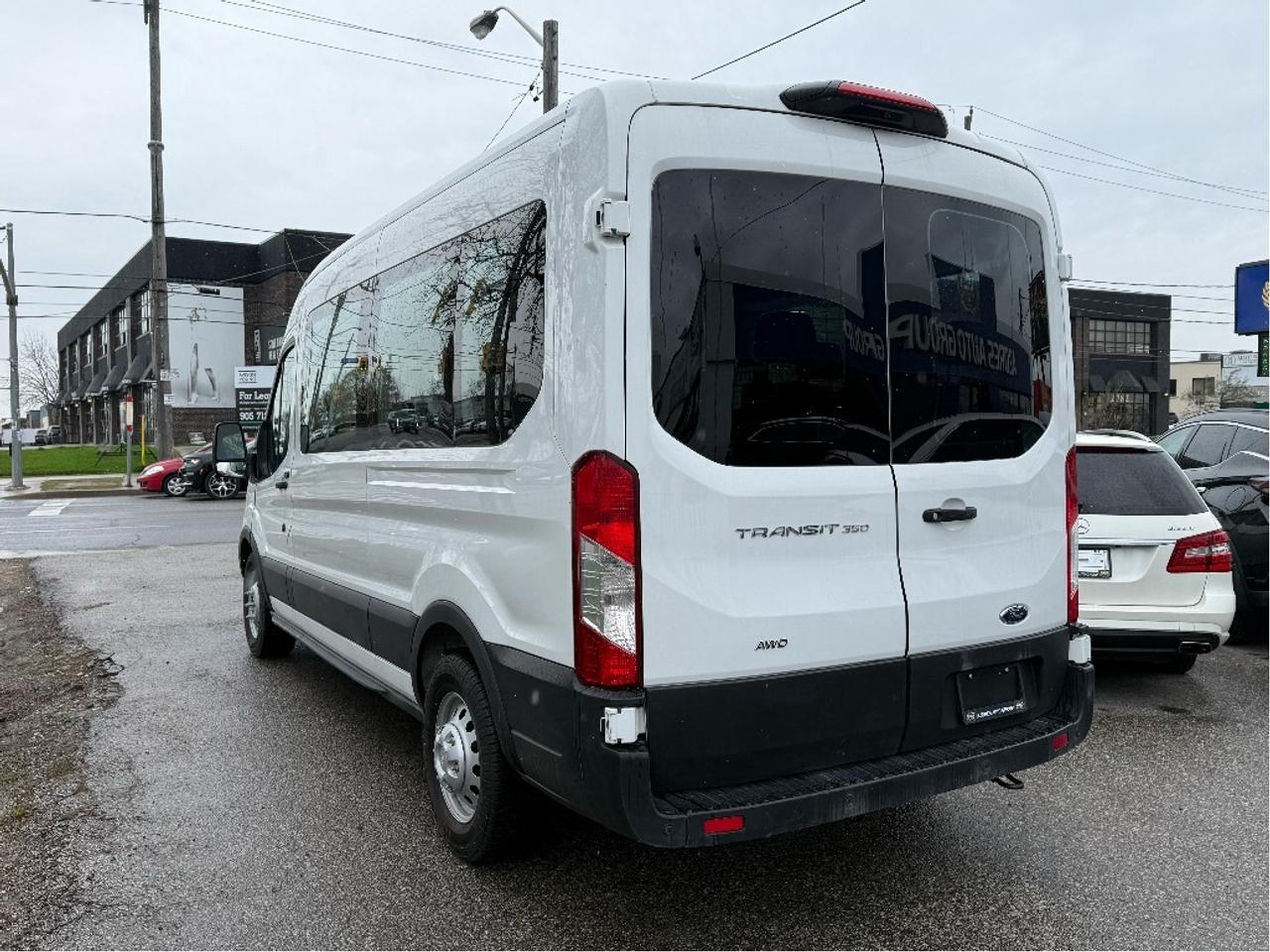 2021 Ford Transit Passenger Wagon All Wheel Drive 15 Passenger T350 Warranty Loaded Photo3