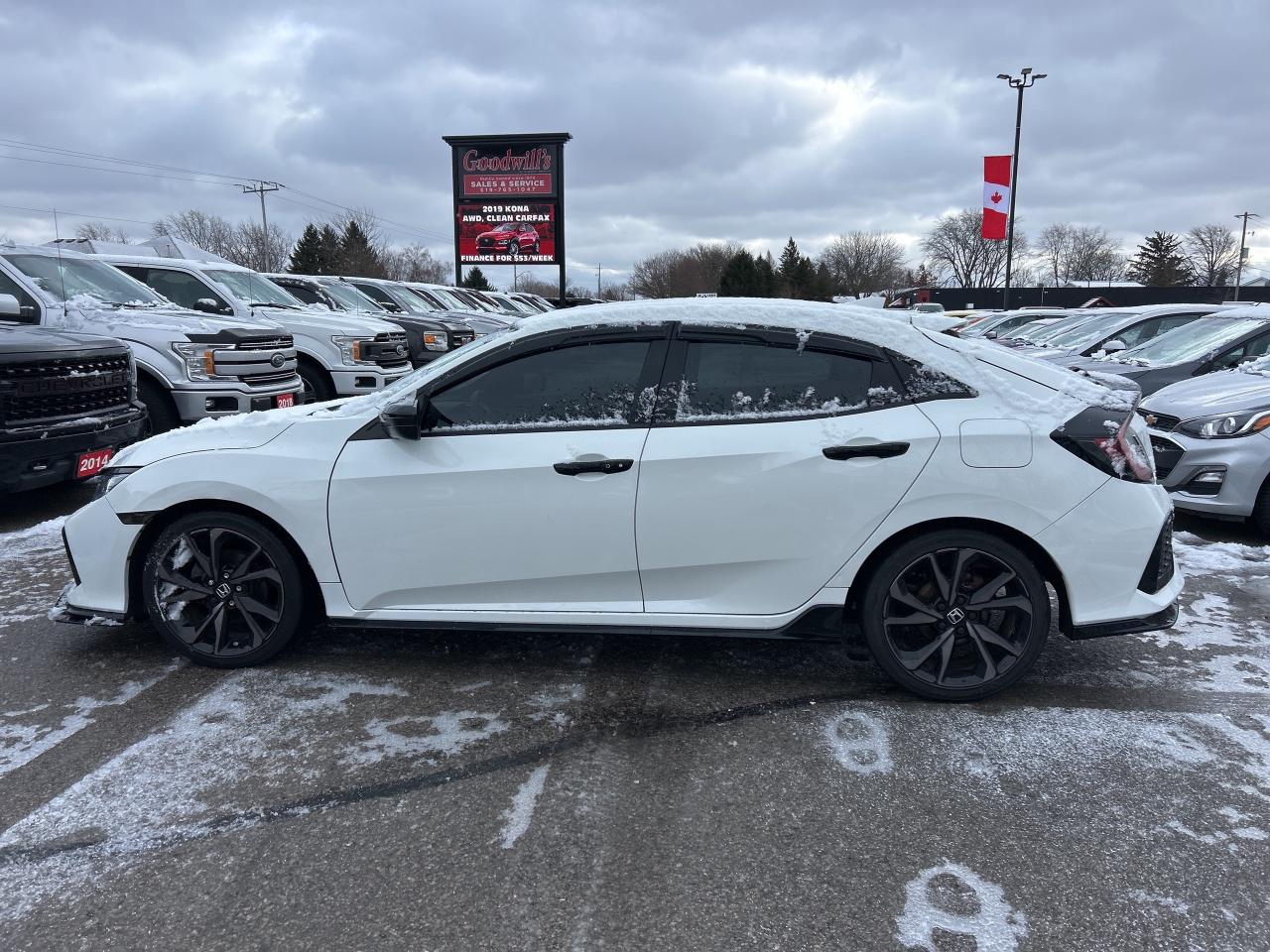 2018 Honda Civic Hatchback SPORT, MANUAL TRANSMISSION, SUNROOF, BACK UP CAM! Photo