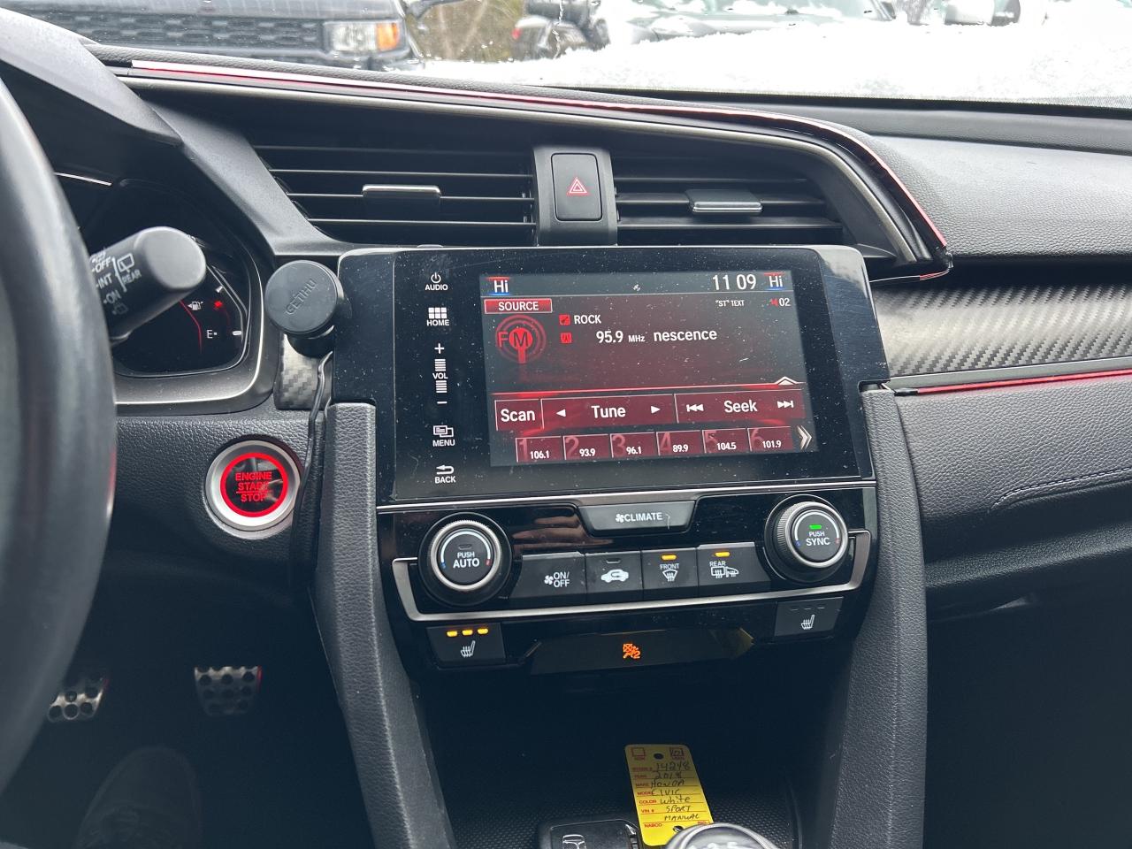 2018 Honda Civic Hatchback SPORT, MANUAL TRANSMISSION, SUNROOF, BACK UP CAM! Photo