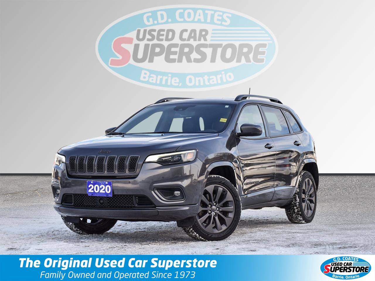 This 2020 Jeep Cherokee Limited 4x4 is a classy, trail-capable luxury crossover thats smoother than a weekend escape. With the proven 3.2L V6 and 138,460 km, this certified, deep-cleaned beauty is loaded with premium features and ready to tackle snow, mud, or the daily grind in total comfort.  Whats the deal? ~Navigation - Finds the backroads better than your buddy who knows a shortcut.  ~Heated leather seats & heated steering wheel - Warmer than a lodge fireplace on a snowy night.  ~Panoramic sunroof - Double-panel glass roof for stargazing or flexing sunny-day vibes.  ~Backup camera - Parking this sharp ride is easier than you think.  ~Power liftgate - Hands full? Just kick and it opens like magic.  ~3.2L V6 & 4x4 - 271 hp with Jeep Active Drive for confident grip anywhere.   Mileage: 138,460 km -this Cherokee still has tons of adventure left. Price: A deal so sweet, youll think were tossing in free hot cocoa! (Were not, but its that good.)  The Deal: Certified and scrubbed cleaner than your kitchen before a potluck -this Jeep Cherokee Limited 4x4 is the perfect mix of luxury, tech, and go-anywhere capability for daily drives or weekend getaways.  Disclaimer: Buying this Cherokee is like adopting a stylish trail boss -its plush, capable, and might tempt you to hit the scenic route just to show off. Seller not responsible for spontaneous coffee runs, jealous stares from plain crossovers, or you refusing to park because that panoramic roof is just too perfect. Drive refined, live wild!  Contact us to snag this awesome Jeep!  G. D. Coates - The Original Used Car Superstore!       Our Financing: We have financing for everyone regardless of your history. We have been helping people rebuild their credit since 1973 and can get you approvals other dealers cant. Our credit specialists will work closely with you to get you the approval and vehicle that is right for you. Come see for yourself why were known as The Home of The Credit Rebuilders!       Our Warranty: G. D. Coates Used Car Superstore offers fully insured warranty plans catered to each customers individual needs. Terms are available from 3 months to 7 years and because our customers come from all over, the coverage is valid anywhere in North America.       Parts & Service: We have a large eleven bay service department that services most makes and models. Our service department also includes a cleanup department for complete detailing and free shuttle service. We service what we sell! We sell and install all makes of new and used tires. Summer, winter, performance, all-season, all-terrain and more! Dress up your new car, truck, minivan or SUV before you take delivery! We carry accessories for all makes and models from hundreds of suppliers. Trailer hitches, tonneau covers, step bars, bug guards, vent visors, chrome trim, LED light kits, performance chips, leveling kits, and more! We also carry aftermarket aluminum rims for most makes and models.       Our Story: Family owned and operated since 1973, we have earned a reputation for the best selection, the best reconditioned vehicles, the best financing options and the best customer service! We are a full service dealership with a massive inventory of used cars, trucks, minivans and SUVs. Chrysler, Dodge, Jeep, Ford, Lincoln, Chevrolet, GMC, Buick, Pontiac, Saturn, Cadillac, Honda, Toyota, Kia, Hyundai, Subaru, Suzuki, Volkswagen - Weve Got Em! Come see for yourself why G. D. Coates Used Car Superstore was voted Barries Best Used Car Dealership!