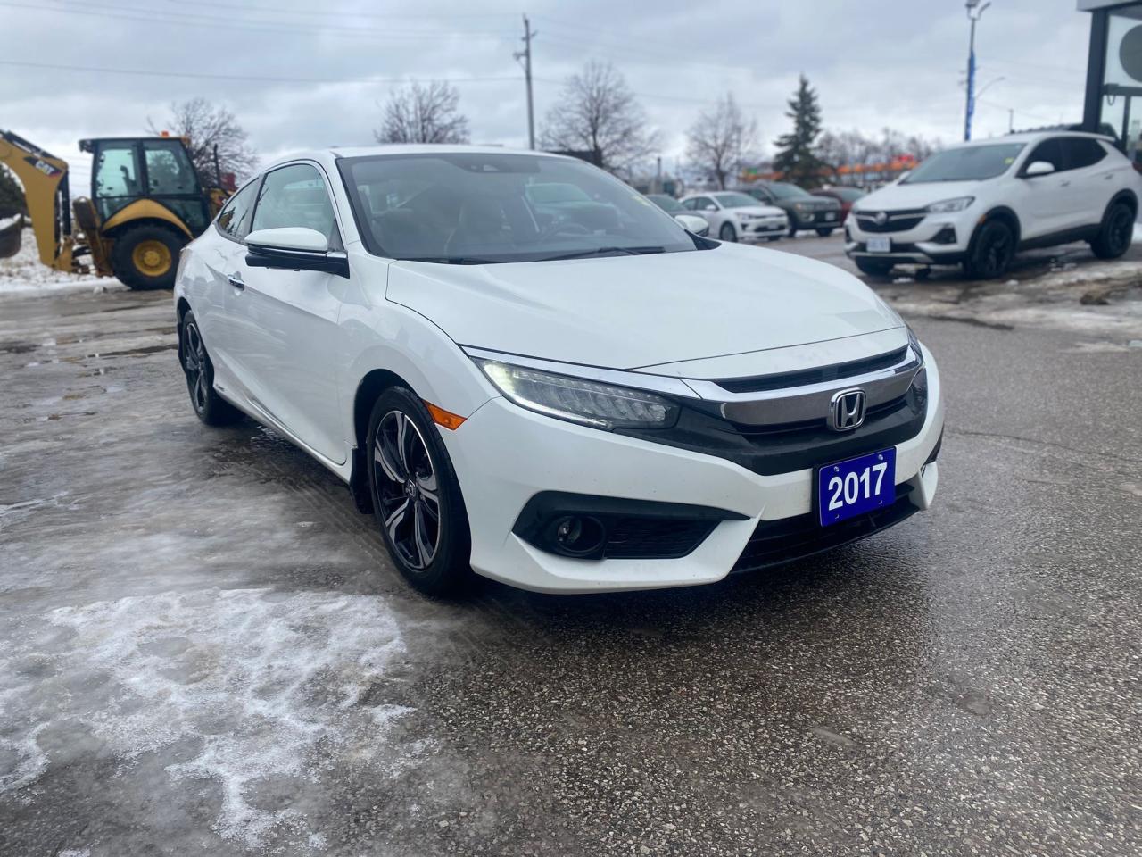 2017 Honda Civic Touring ~Nav ~Heated Leather ~Sunroof ~Bluetooth Photo4