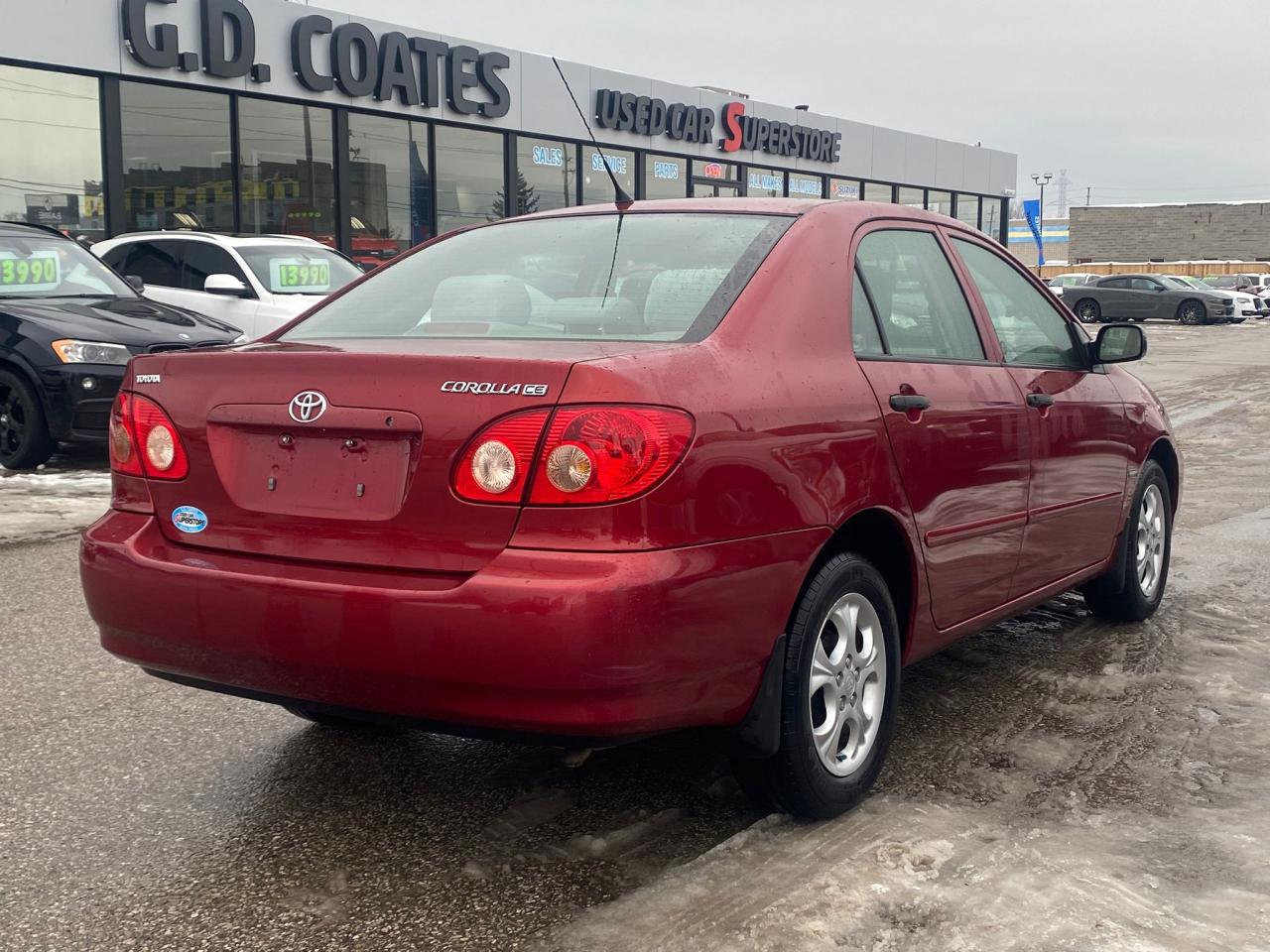 2008 Toyota Corolla CE Manual ~Sunroof ~Alloy Wheels ~Low KM ! Photo3