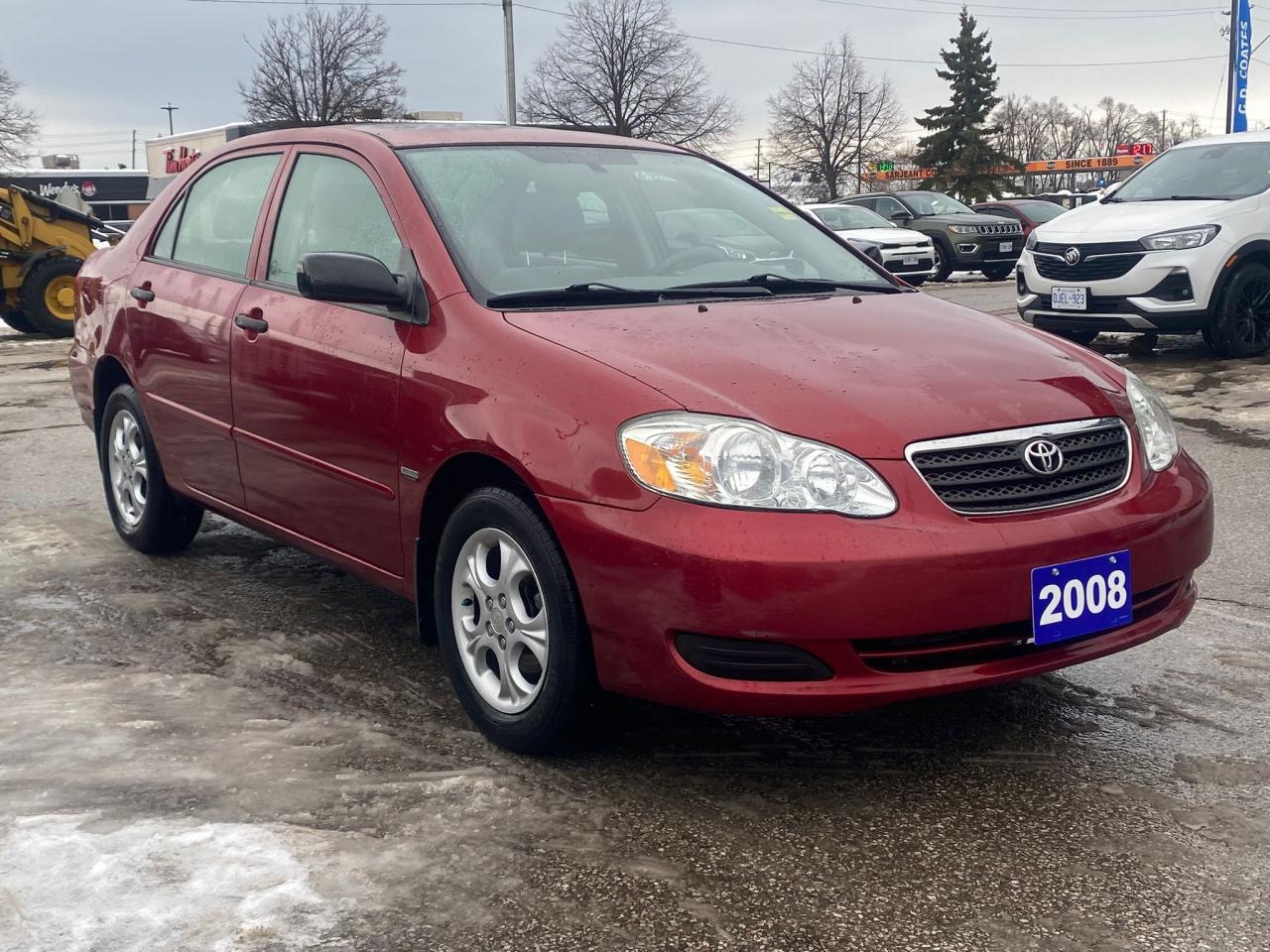 2008 Toyota Corolla CE Manual ~Sunroof ~Alloy Wheels ~Low KM ! Photo4
