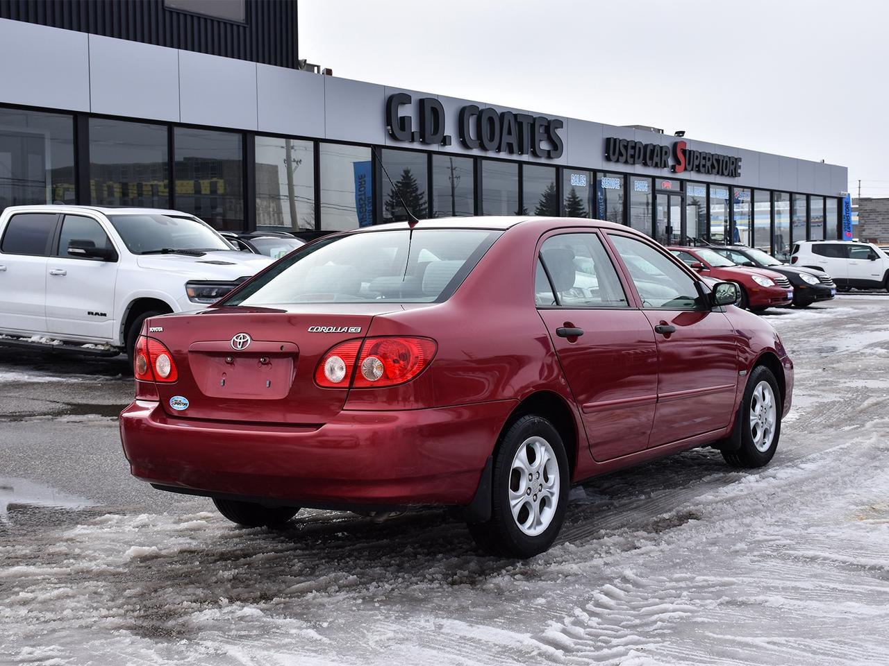 2008 Toyota Corolla CE Manual ~Sunroof ~Alloy Wheels ~Low KM ! Photo