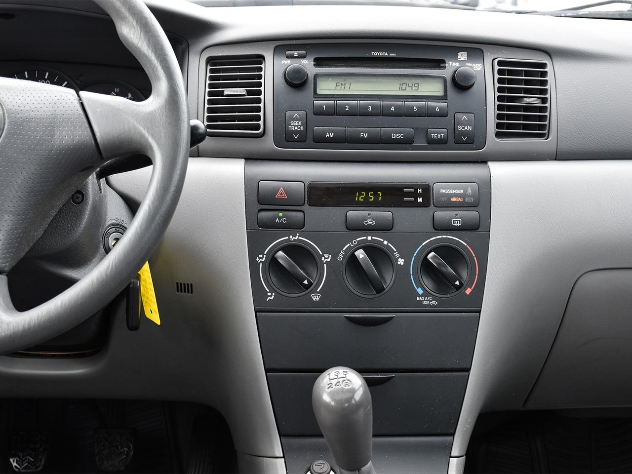 2008 Toyota Corolla CE Manual ~Sunroof ~Alloy Wheels ~Low KM ! Photo