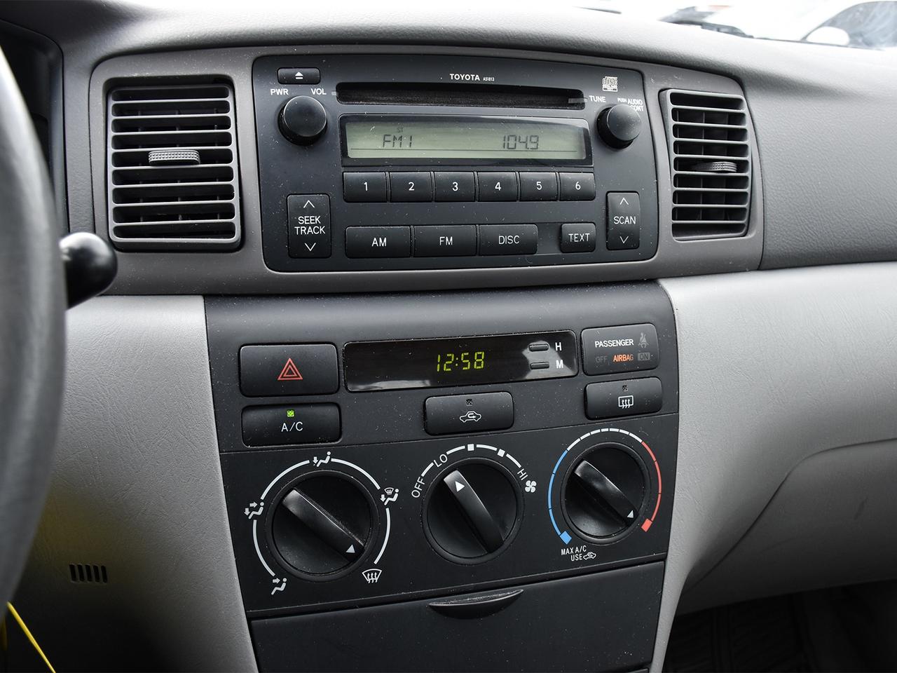 2008 Toyota Corolla CE Manual ~Sunroof ~Alloy Wheels ~Low KM ! Photo