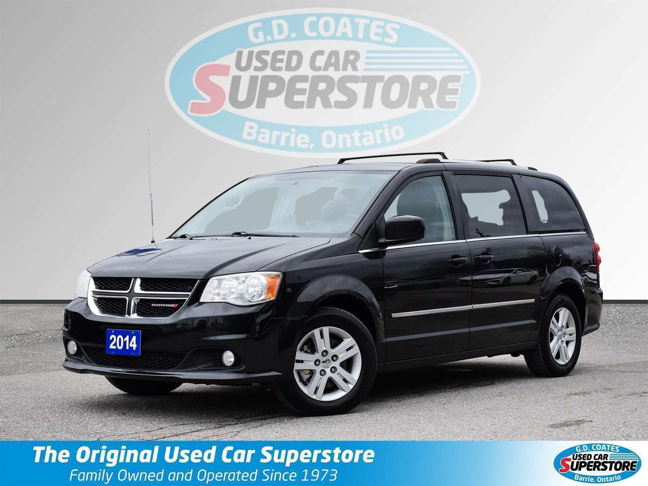 2014 Dodge Grand Caravan Crew ~Heated Seats ~Stow N'Go ~Camera ~Alloys Photo0