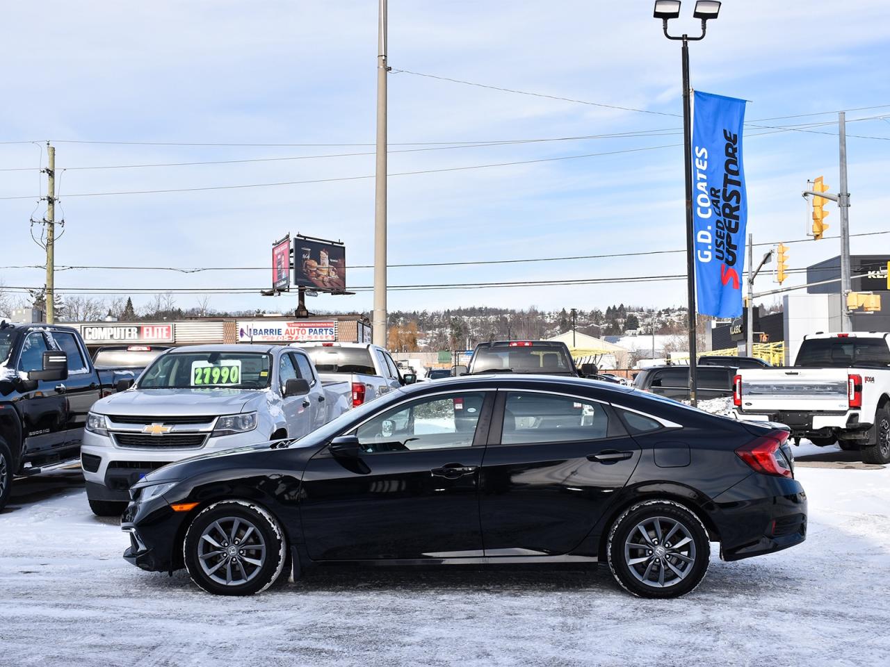 2020 Honda Civic EX ~Heated Seats ~Cam ~Sunroof ~Bluetooth ~Alloys Photo3