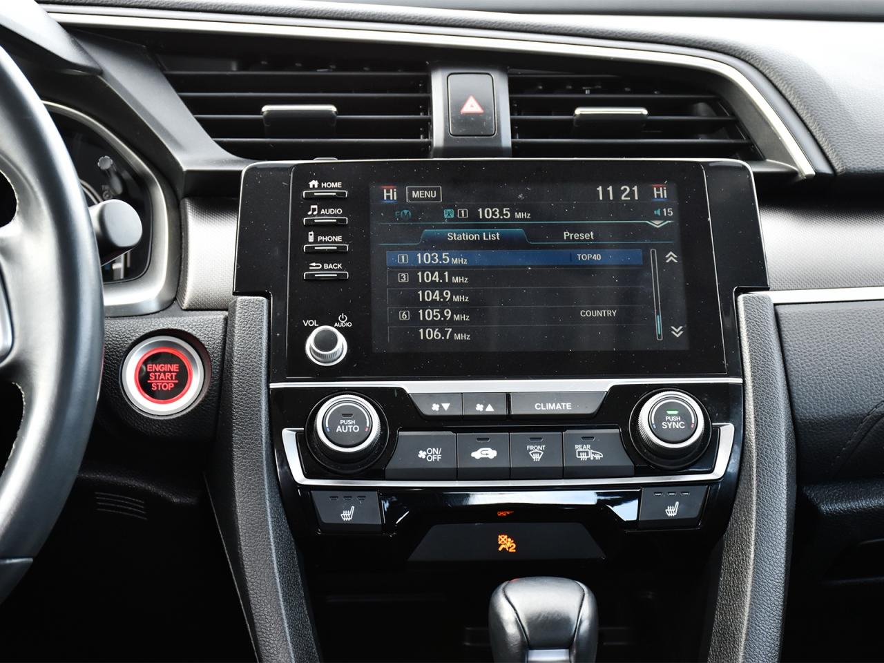 2020 Honda Civic EX ~Heated Seats ~Cam ~Sunroof ~Bluetooth ~Alloys Photo