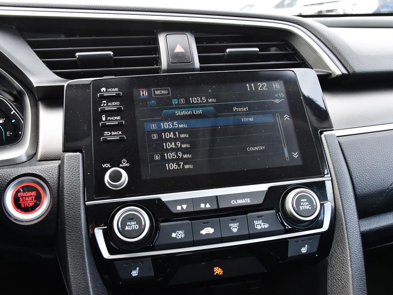 2020 Honda Civic EX ~Heated Seats ~Cam ~Sunroof ~Bluetooth ~Alloys Photo