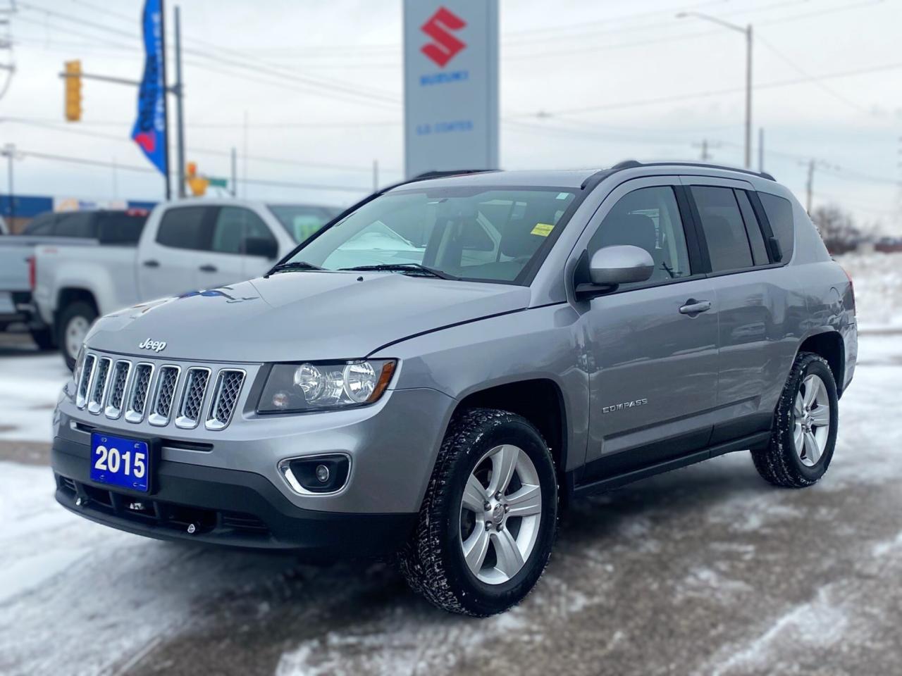 2015 Jeep Compass High Altitude 4x4 ~Heated Leather ~Sunroof ~Alloys Photo0