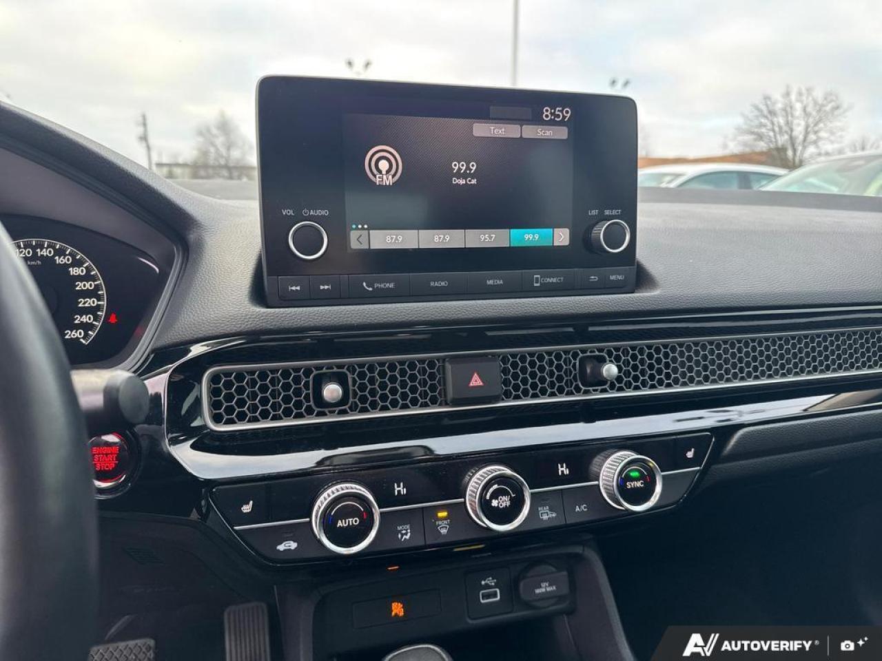 2022 Honda Civic Sedan EX CVT   SUNROOF   ONE OWNER   4 NEW TIRES Photo