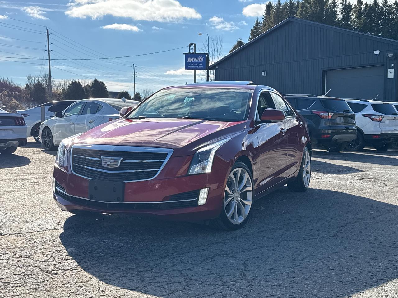 2016 Cadillac ATS Premium Collection AWD, Back Up Cam, Bluetooth, Na Photo