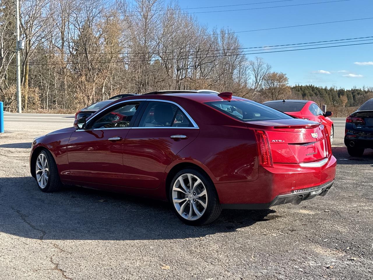2016 Cadillac ATS Premium Collection AWD, Back Up Cam, Bluetooth, Na Photo4