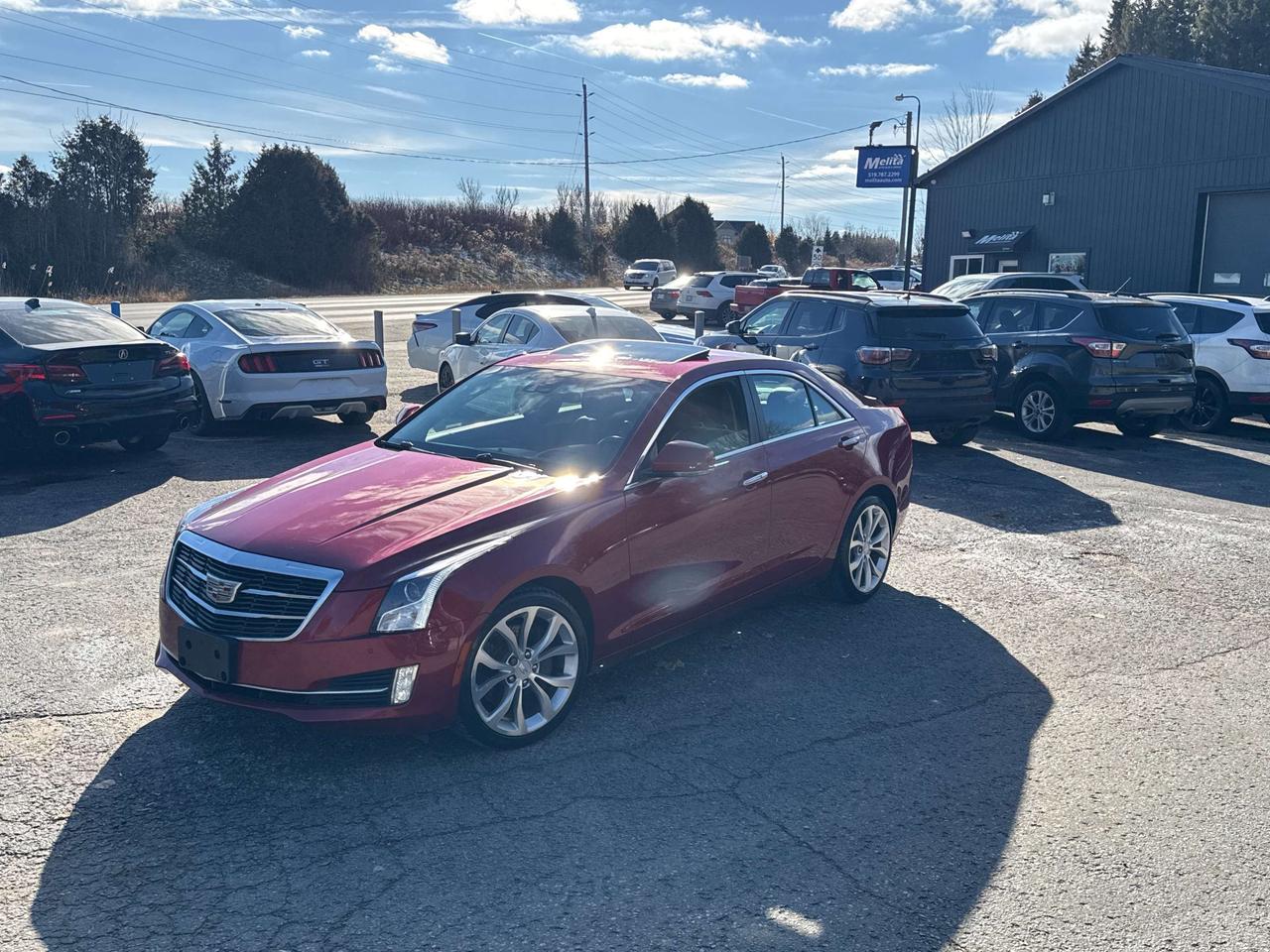 2016 Cadillac ATS Premium Collection AWD, Back Up Cam, Bluetooth, Na Photo