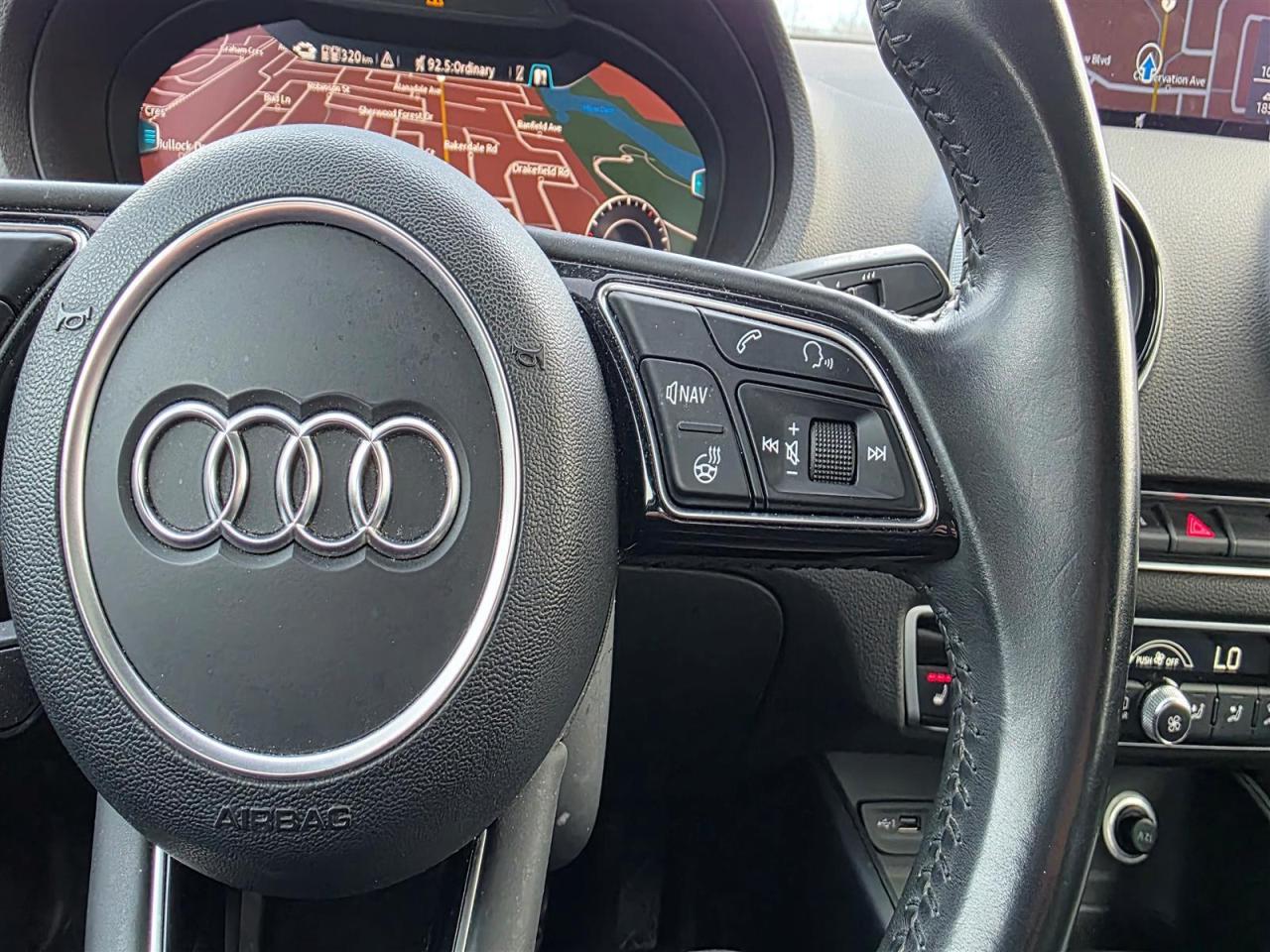 2017 Audi A3 BLIND SPOT MONITORING NAV REAR CAMERA LEATHER SUNR Photo