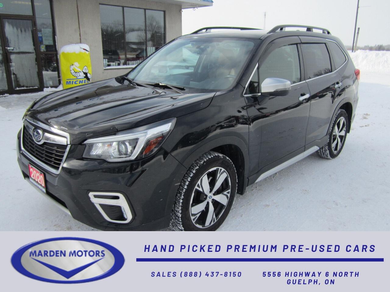 2020 Subaru Forester 2.5i Premier BROWN LEATHER LOADED ONE OWNER Photo0