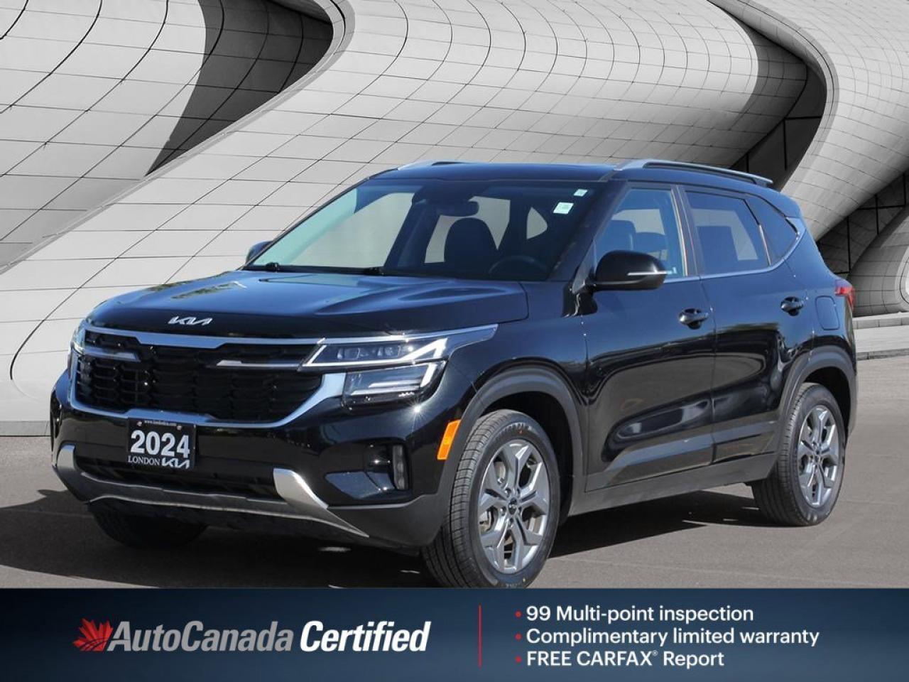 2024 Kia Seltos EX   AWD   Leather   Sunroof   Apple CarPlay   Hea Photo0