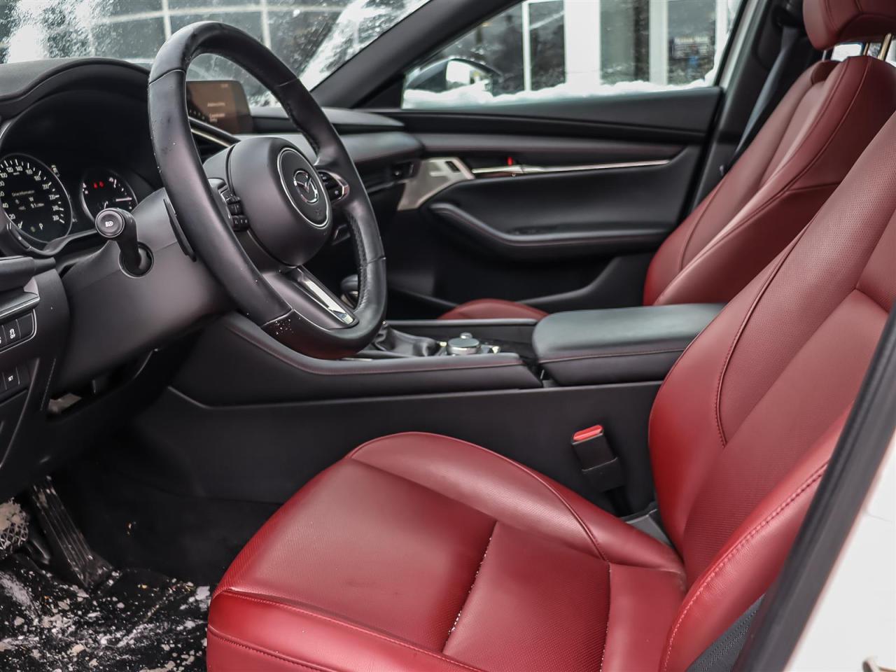 2024 Mazda MAZDA3 AWD GT RED LEATHER LOW KM 1 OWNER CLEAN CARFAX NAV Photo