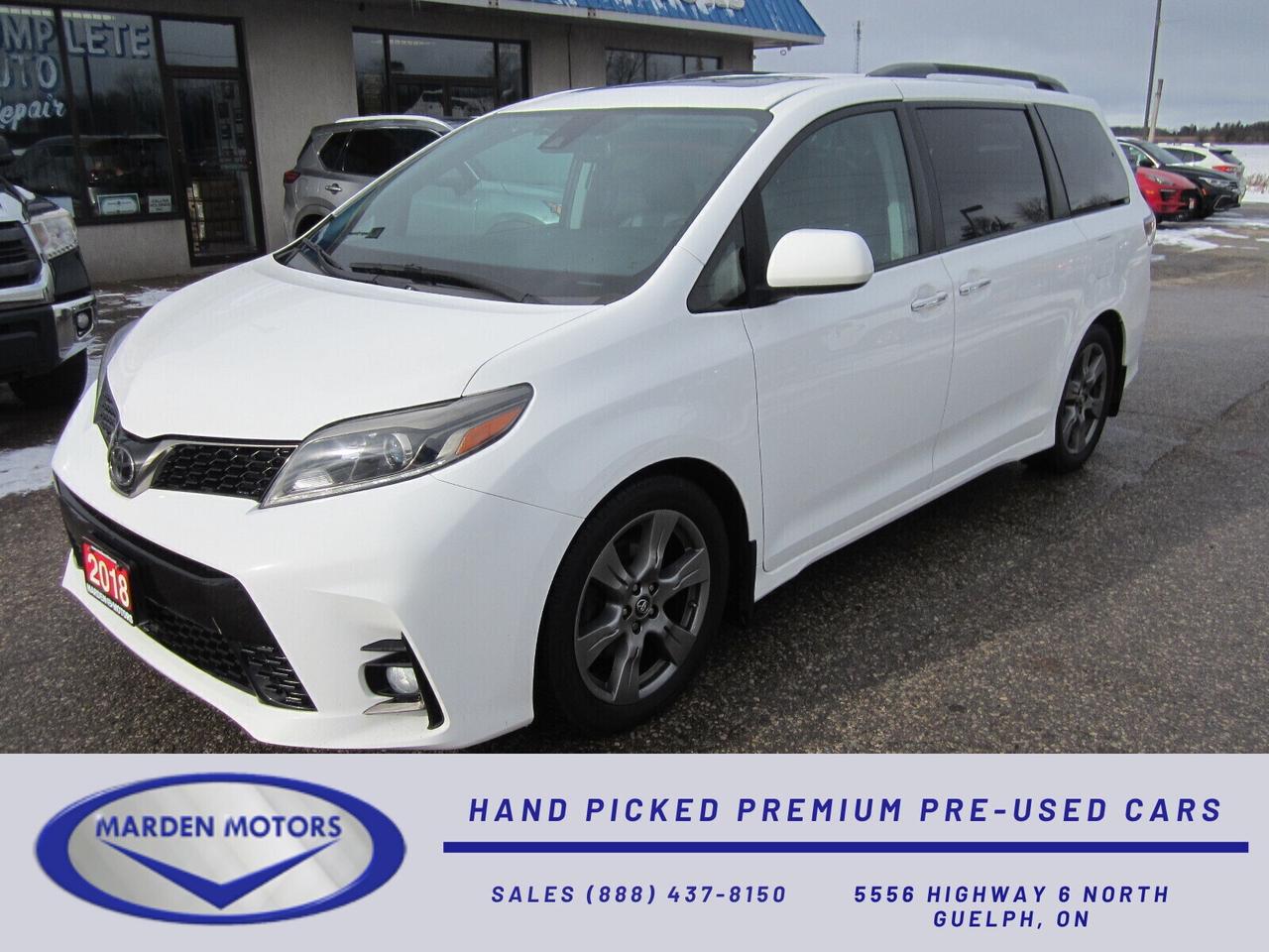 2018 Toyota Sienna SE 8-Passenger FWD 1 OWNER NO ACCIDENTS Photo0
